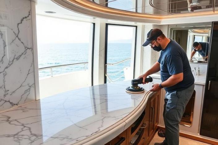 Yat Mermer Restorasyonu - 2