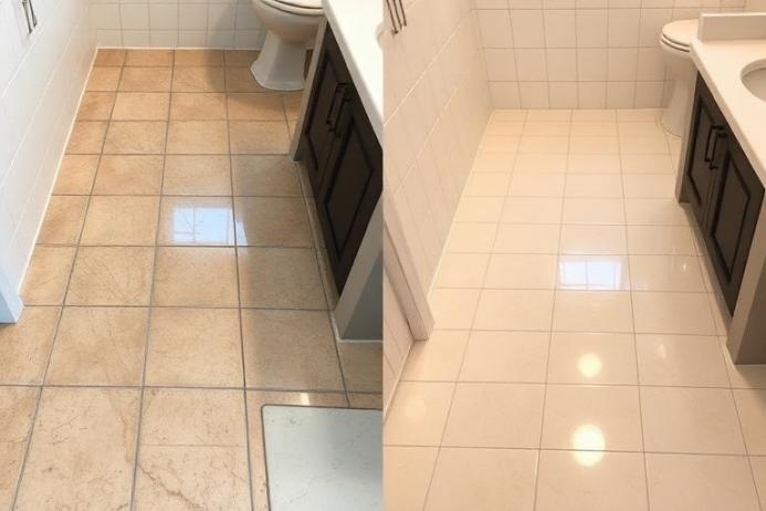 Öncesi sonrası - Fayans Silim & Parlatma